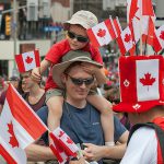 Father and Son on Canada Day