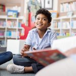 Children listening stories