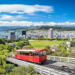 Wellington Cable Car, the landmark of New Zealand.